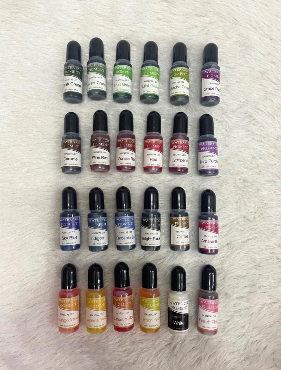 Water oil pigment 10ml (24 pcs set)