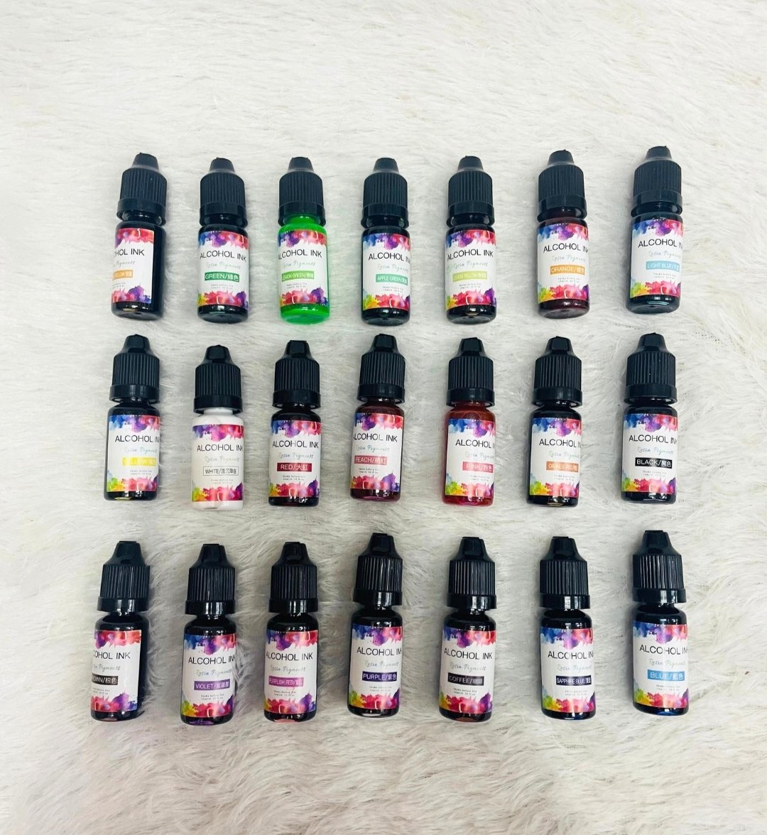 Alcohol Ink 10ml (24pcs set)