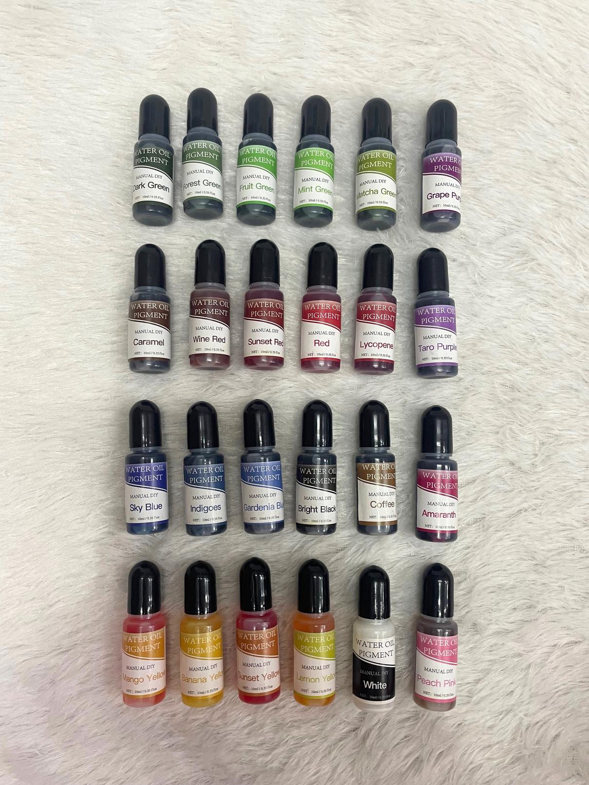 Water oil pigment 10ml (24 pcs set)