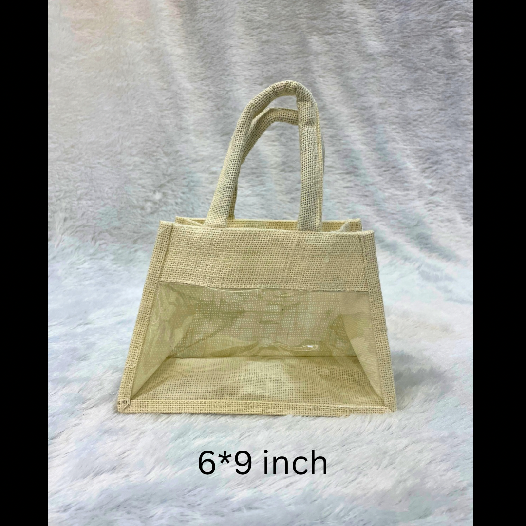 White jute bag (1 piece)