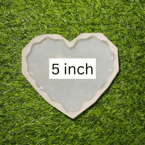 Agate heart mould 5 inch