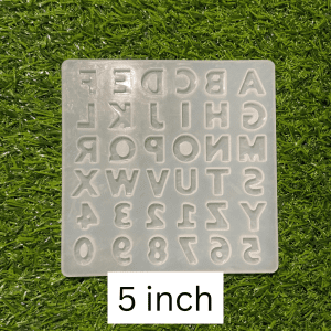 Alphabets & numbers mould