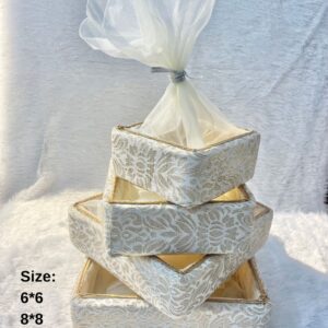 White festive hampers