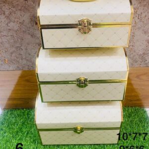 Off white Hamper Boxes (3pc set)