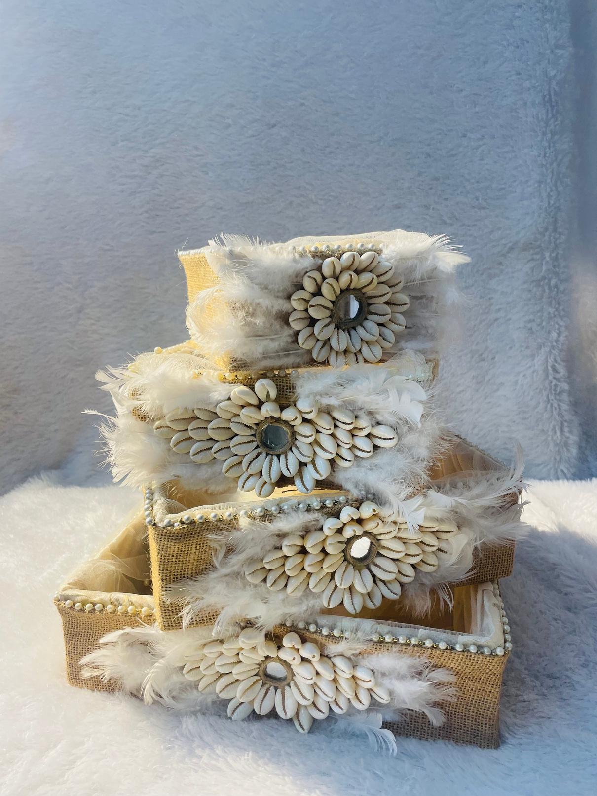 Feather Hamper 4pcs Set