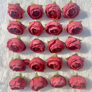 Dusty Red Peony (20 pieces)
Size-4cm