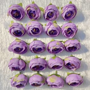 Purple Peony (20 piece)
Size-4cm