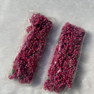 Dark pink pollen (1 packet)
12 bunches in 1 pack