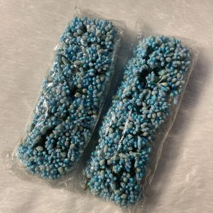 Sky blue pollen (1 packet)
12 bunches in 1 pack