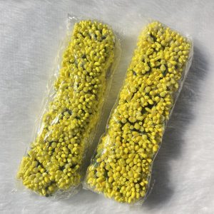 Lemon yellow pollen (1 packet)
12 bunches in 1 pack