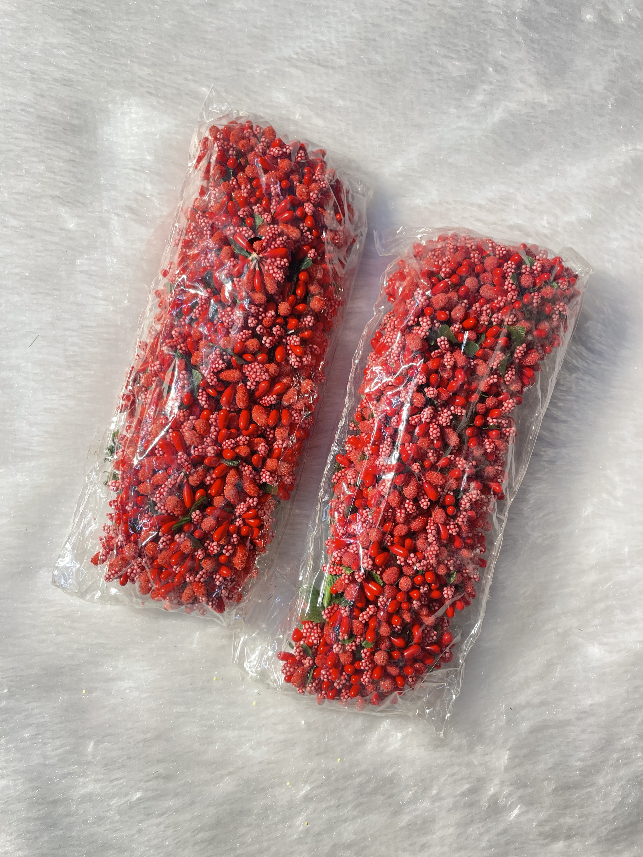 Red pollen (1 packet)
12 bunches in 1 pack