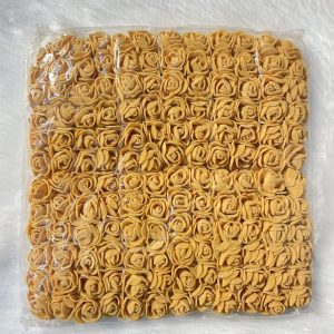 Mustard yellow foam flower (144 pieces) Size-1.5cm