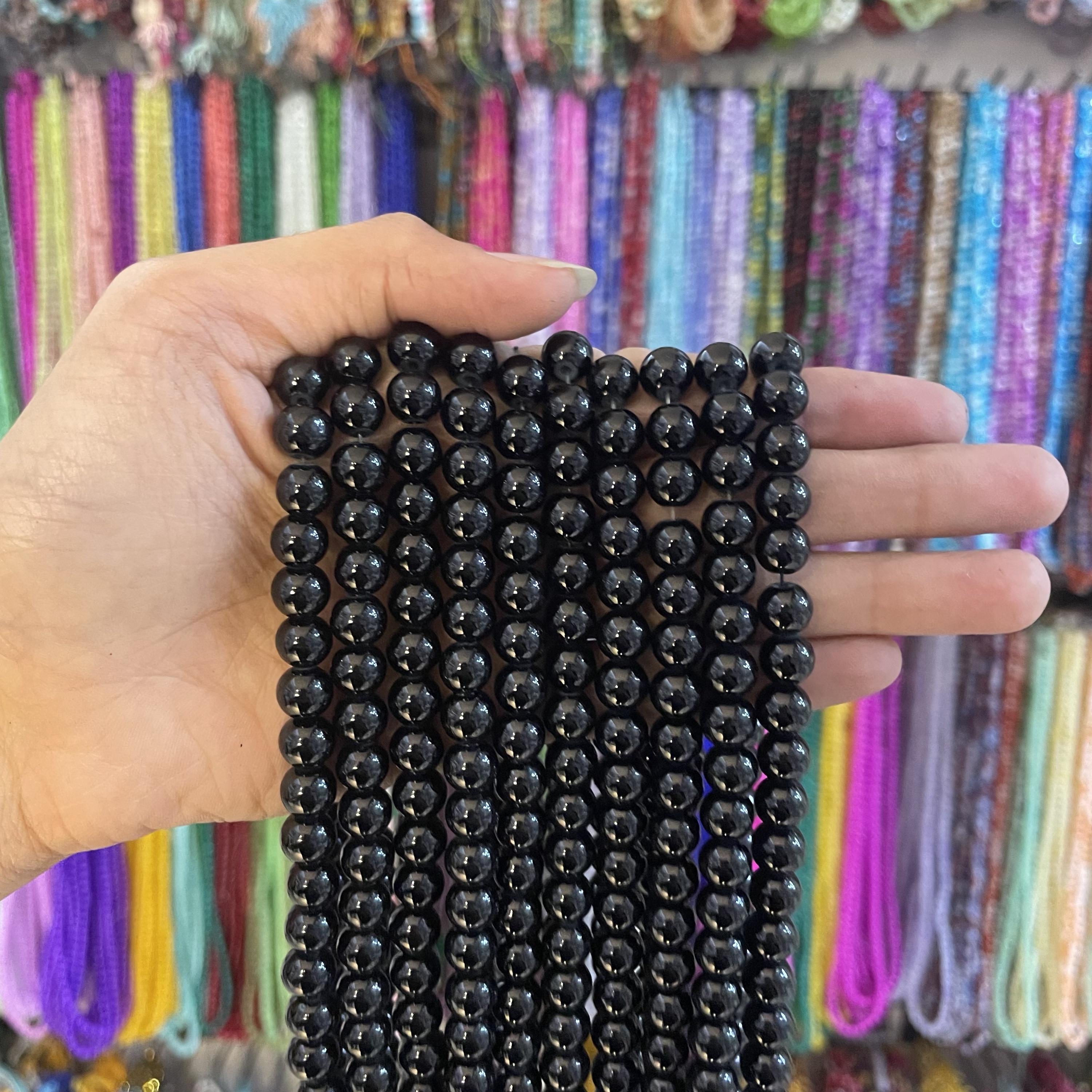 Black jelly 1 line (8mm)