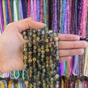 Gold & gray (1 line)