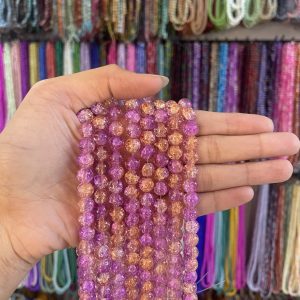 Light purple & orange (1 line)