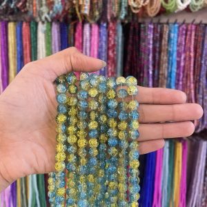 Light blue & yellow (1 line)