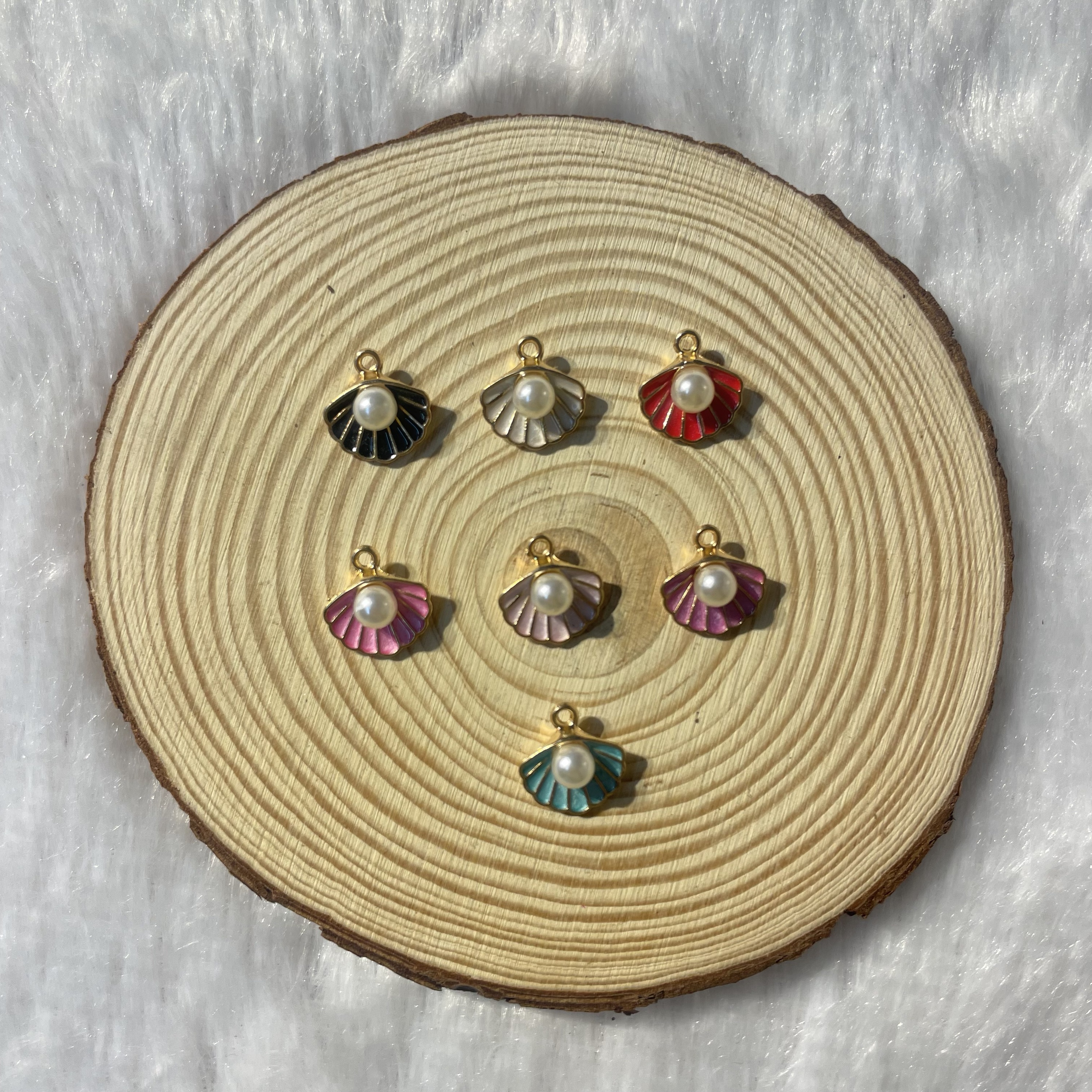 Pearl shell charms