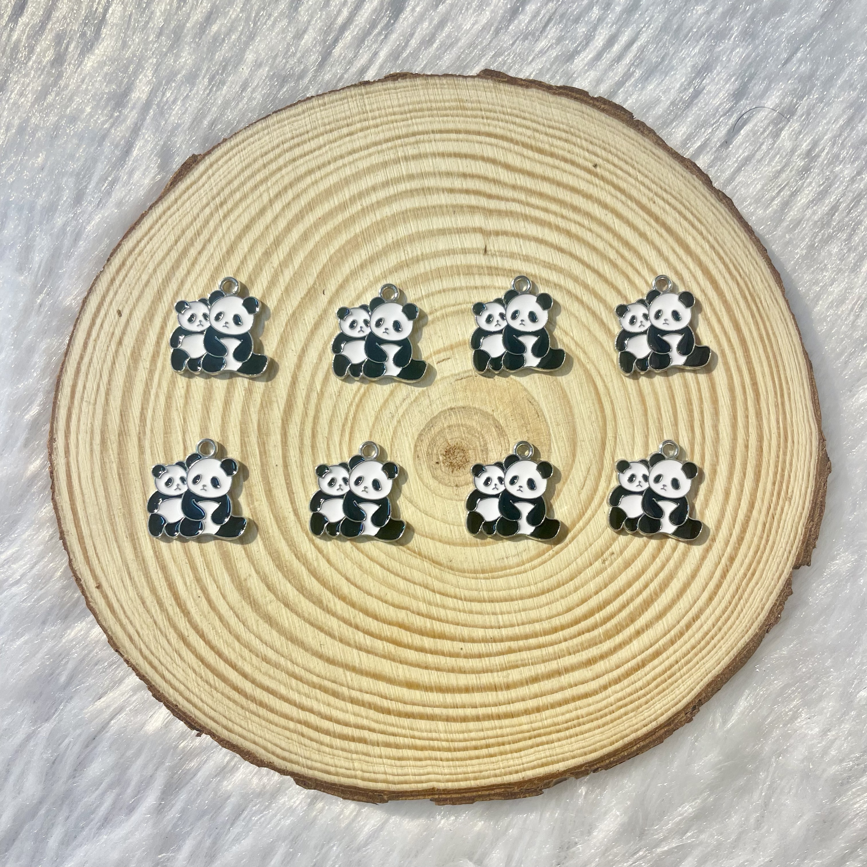 Panda 7 charm gold