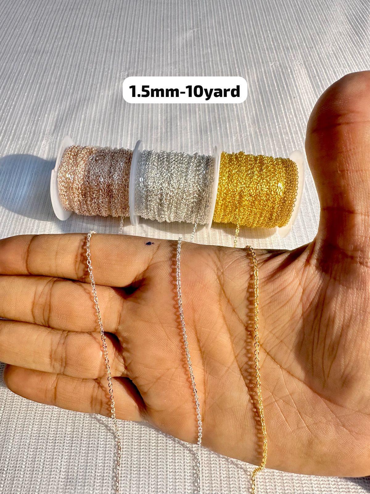 Chain 1.5mm (10 yards)