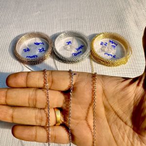 Chain 0.5mm (5mtr) Antitarnish