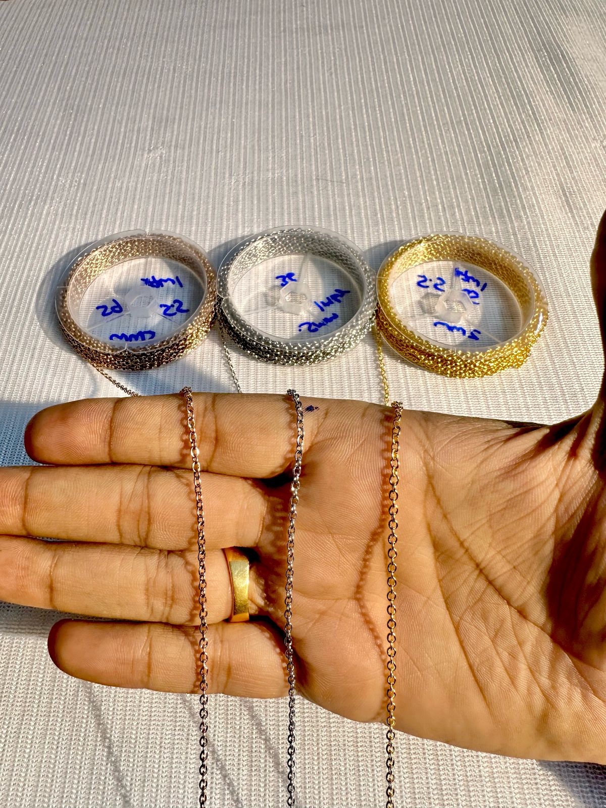 Chain 0.5mm (5mtr) Antitarnish Copy