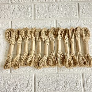 Jute threads (12 pieces)