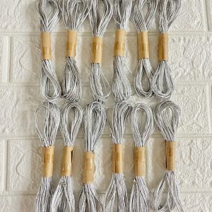 Gold/silver fancy thread