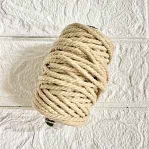 Cream Macrame thread