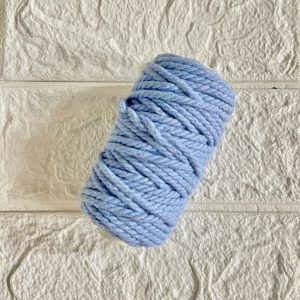 Light blue Macrame thread