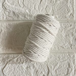 White Macrame thread
