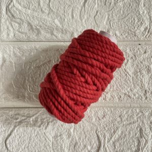 Red Macrame thread