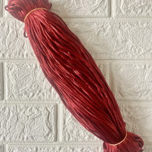 Maroon malai thread