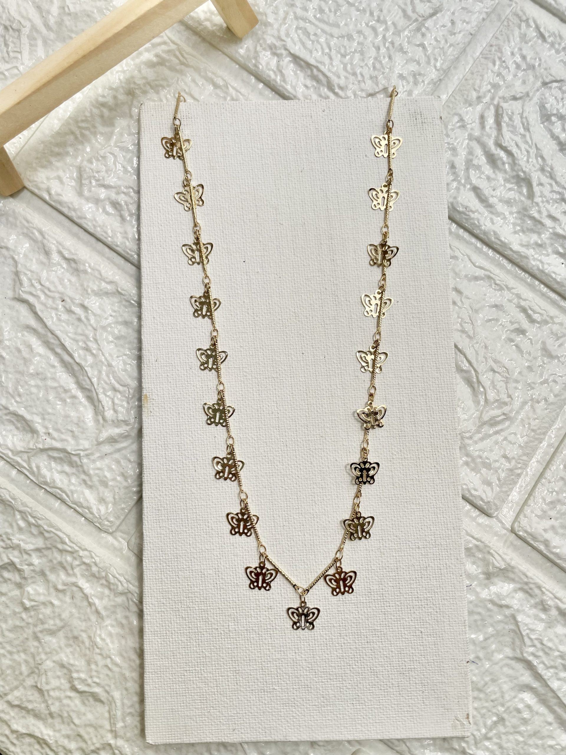 Dull gold chain 1 (1 mtr)