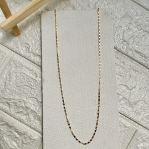 Rosegold chain 3 (1 mtr)