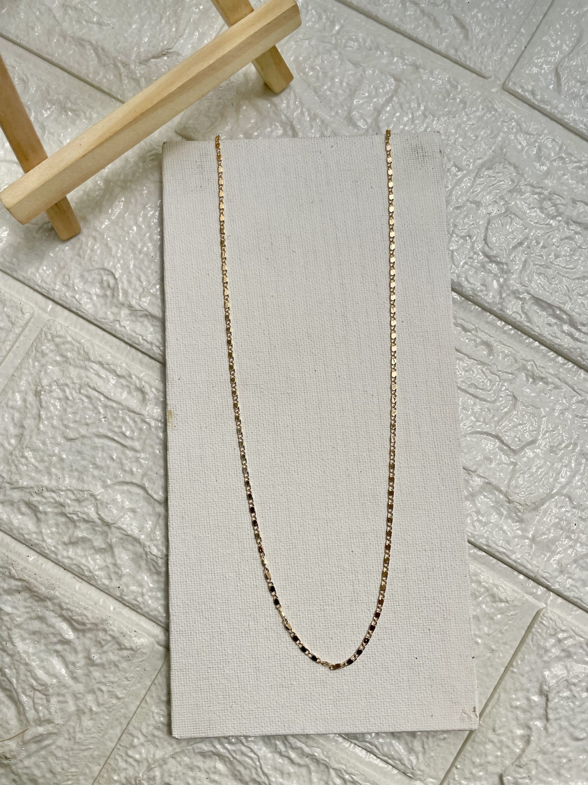 Rosegold chain 3 (1 mtr)