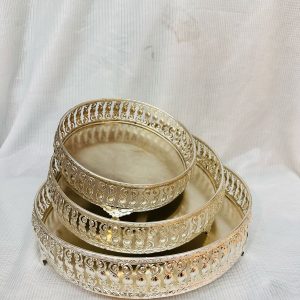 German silver trays