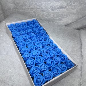 Scented rose flower blue colour