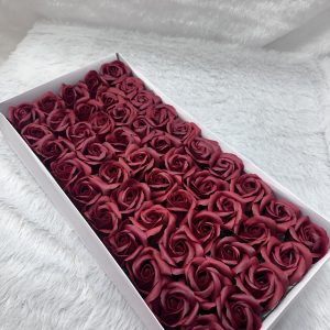 Scented Rose Flower maroon