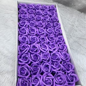Scented rose flower lavender colour