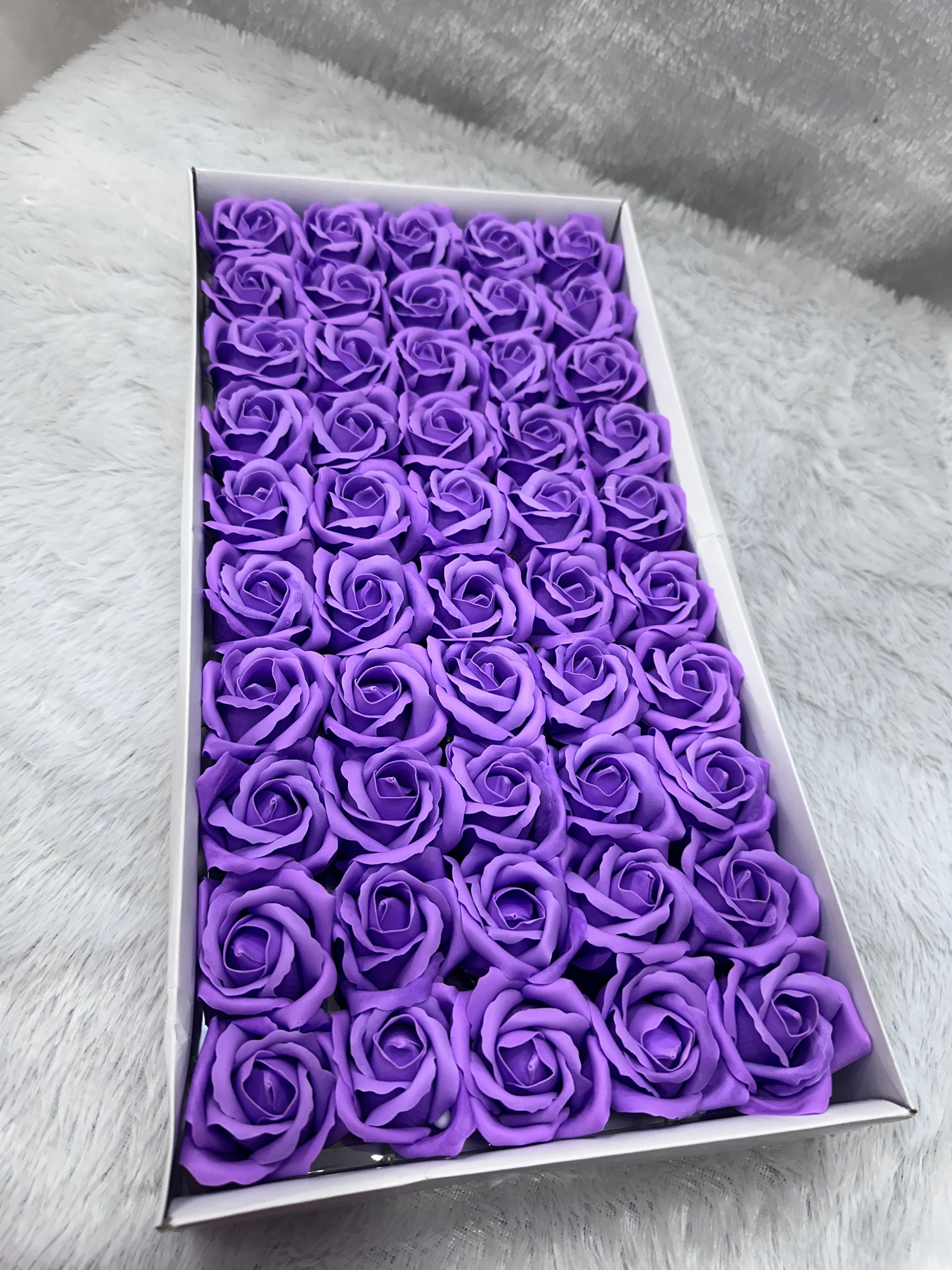 Scented rose flower lavender colour