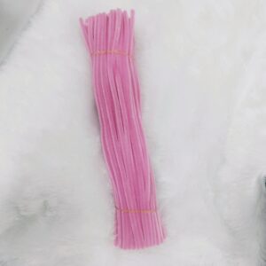 Pipe cleaners baby pink (100 pcs pack )
