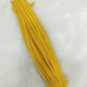 Pipe cleaners yellow (100 pcs pack)