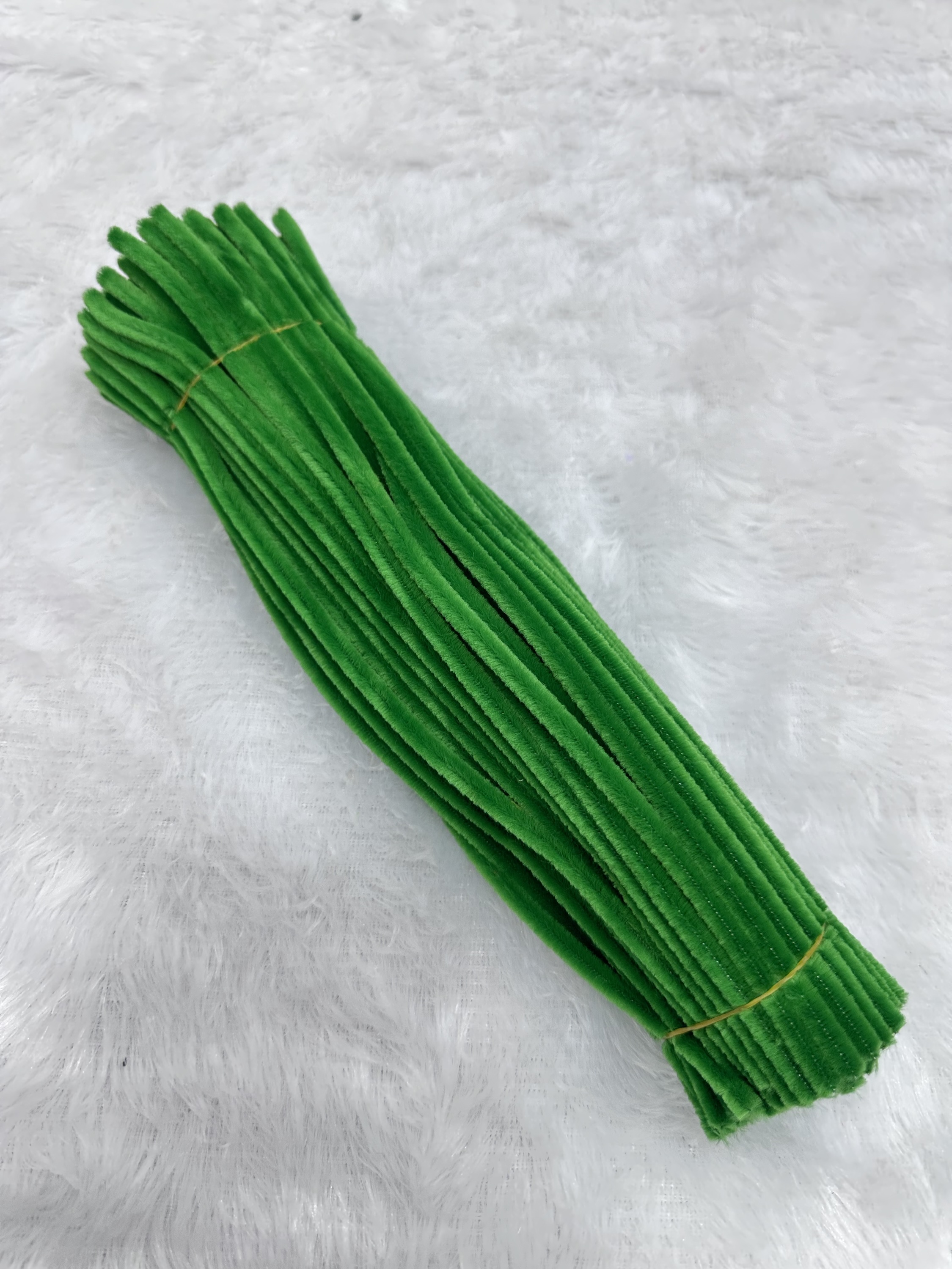 Pipe cleaners dark green (100 pcs pack )