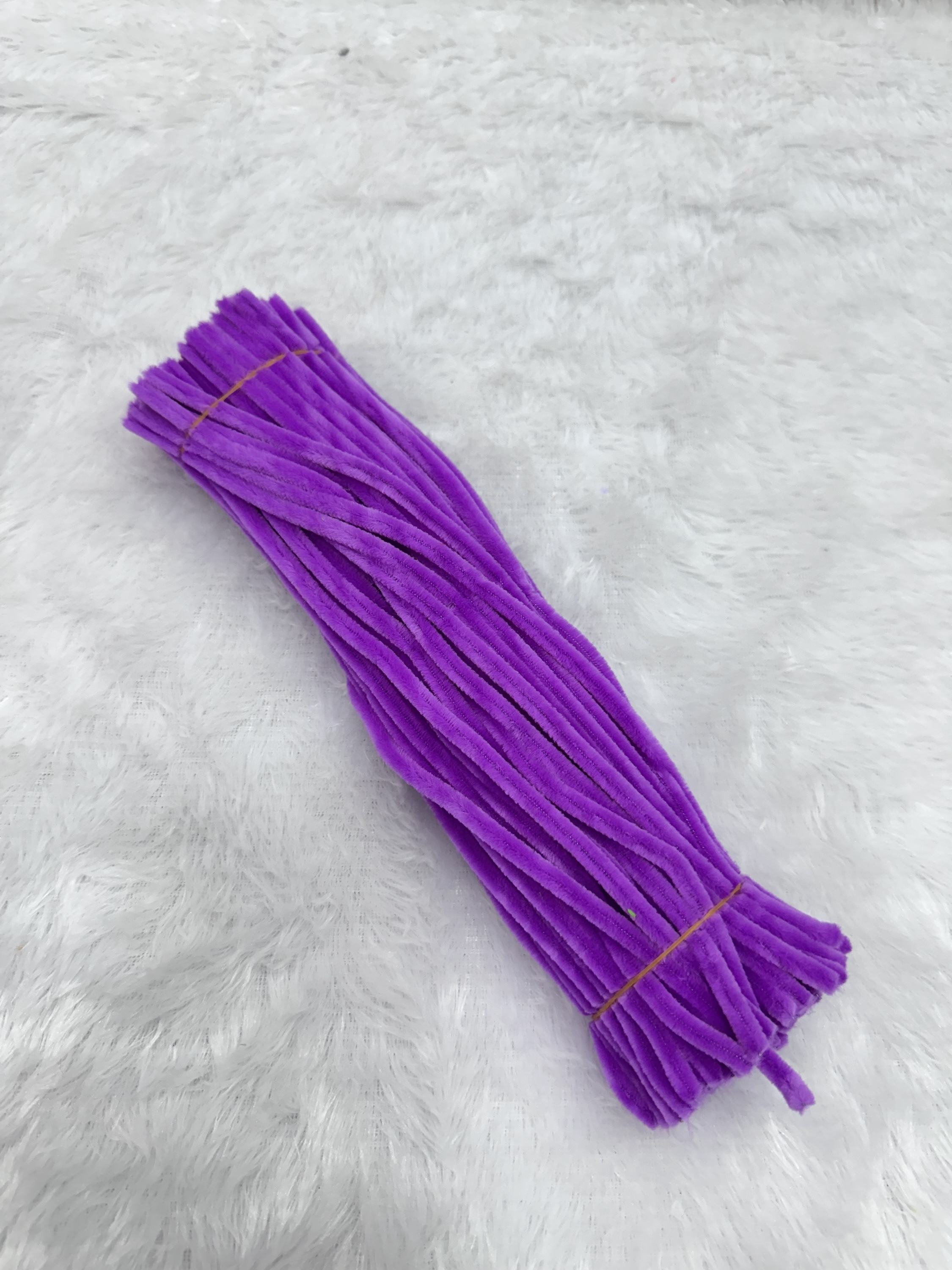 Pipe cleaners light purple (100 pcs pack)