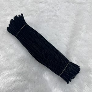 Pipe cleaners Black (100 pcs pack)