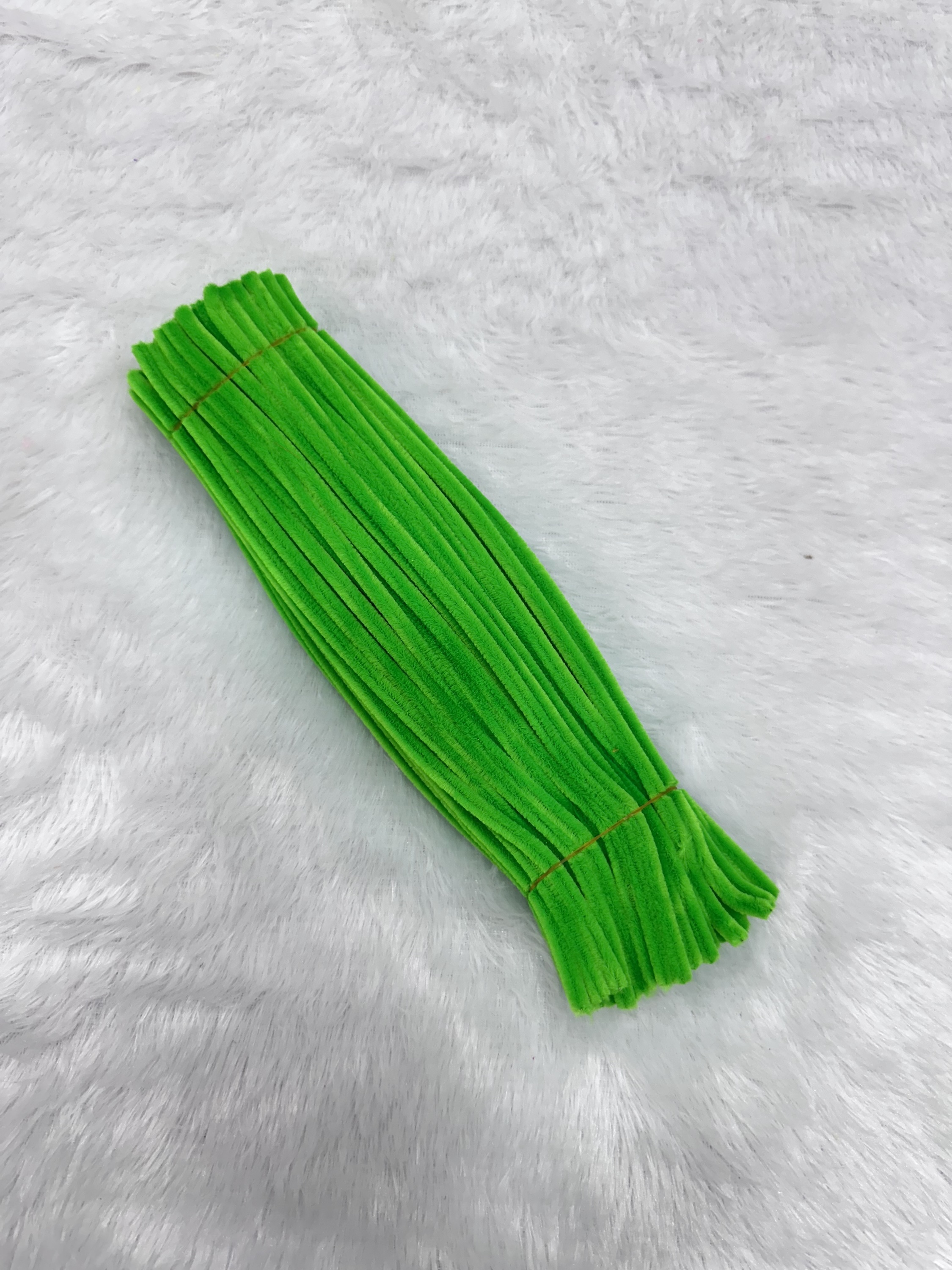 Pipe cleaners light green (100 pcs pack)