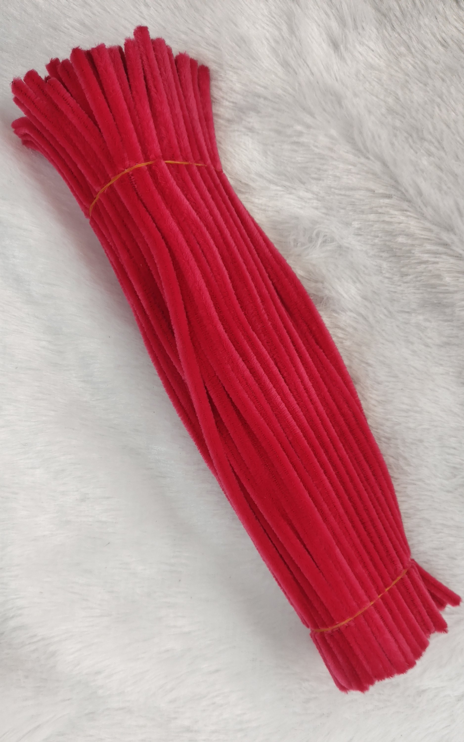 pipe cleaner pink 100 pcs