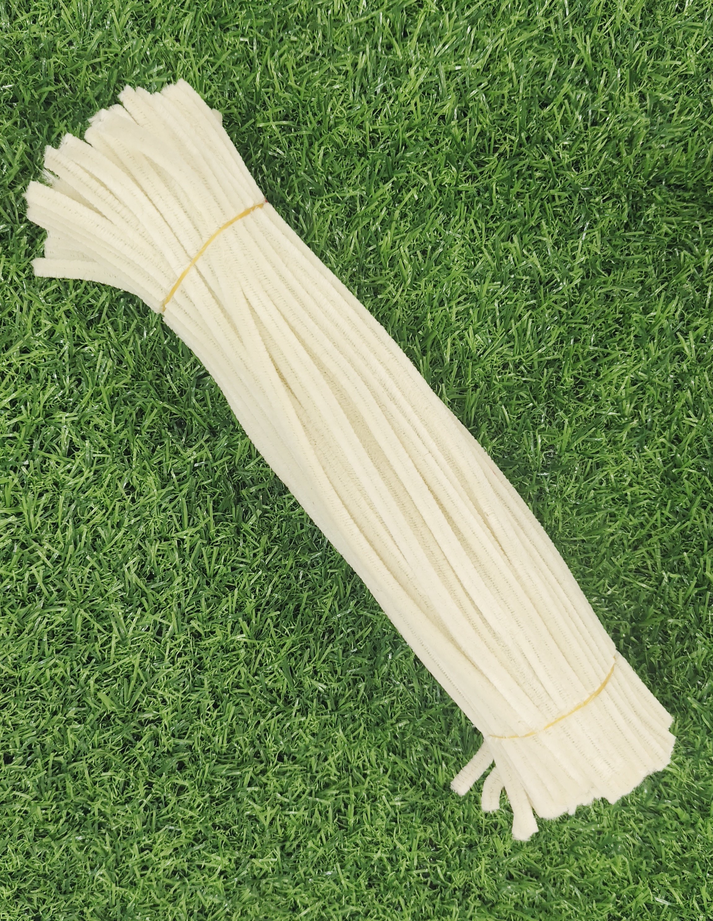 Pipe cleaner off white 100 pcs pack