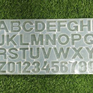 ALPHABET MOULD 19x35 cm