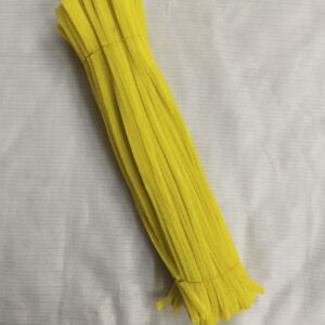 pipe cleaner lemon yellow 100 pcs pack